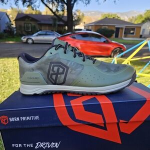 Born Primitive Men's Olive and Black Athletic Shoes